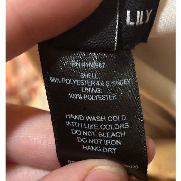 Kate and Lily Paisley Boho Midi Dress Size 8 Stretchy Lined Summer Casual - Picture 6 of 6